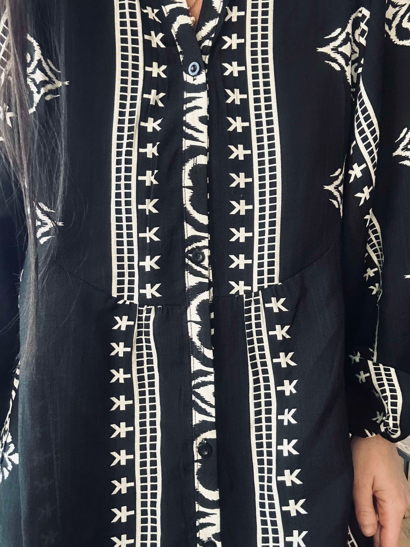 Klänning Black - Boheme cotton