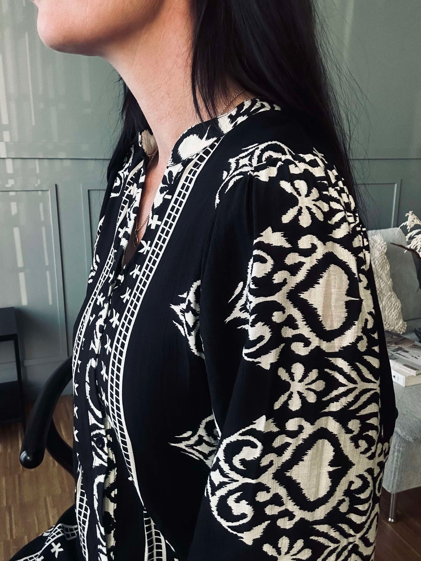 Klänning Black - Boheme cotton