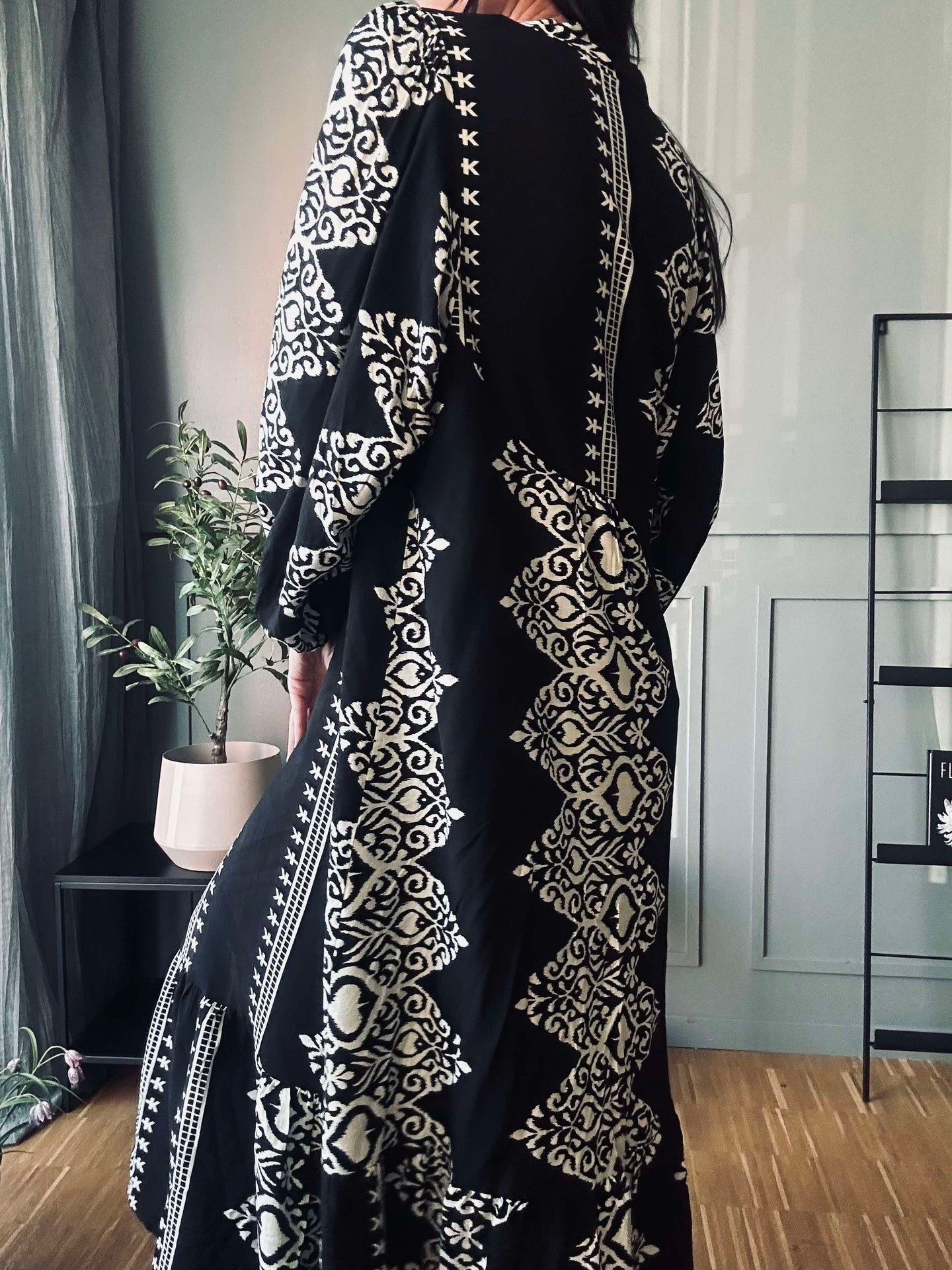 Klänning Black - Boheme cotton