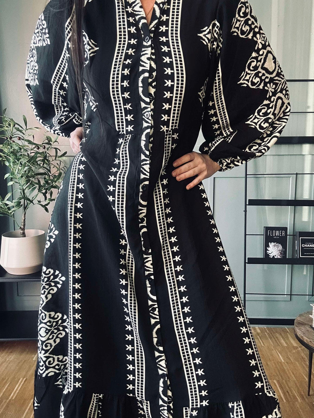 Klänning Black - Boheme cotton