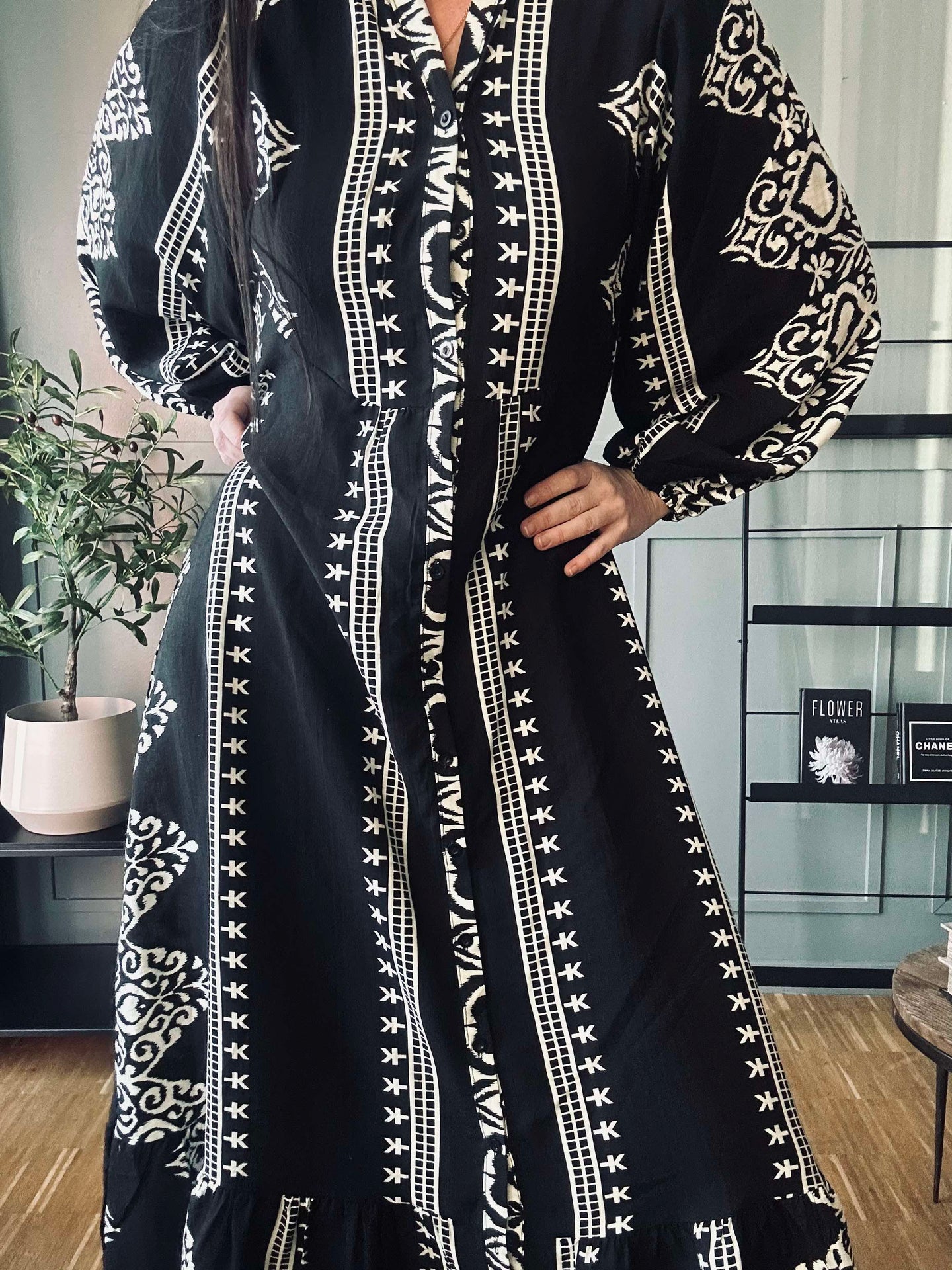 Klänning Black - Boheme cotton